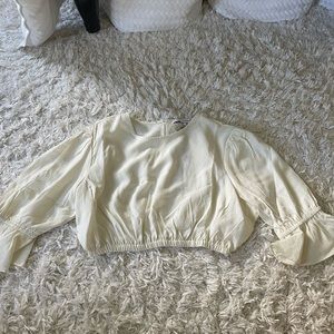 Weworewhat crop top blouse